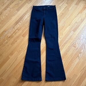 Gap Dark Indigo Skinny Flare Jeans